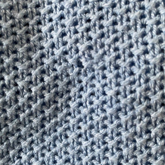 ☁️ Stylish & comfy light blue knitted sweater - Picture 7 of 8